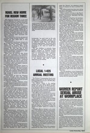   The Western Canadian Lumber Worker, Vol. XLVIII No. 5, May. 1980   , page 5