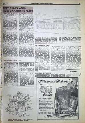   The Western Canadian Lumber Worker, Vol. XXXVII, No. 9, Jul. 1969   , page 11
