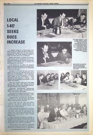   The Western Canadian Lumber Worker, Vol. XXXVII, No. 7, May 1969   , page 5