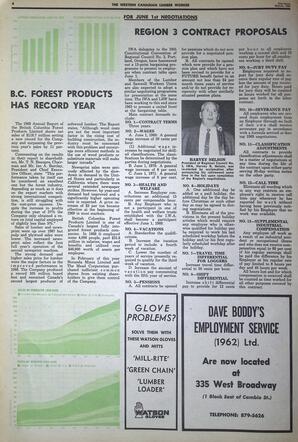   The Western Canadian Lumber Worker, Vol. XXXVII, No. 5, 2nd Issue Mar. 1969   , page 4