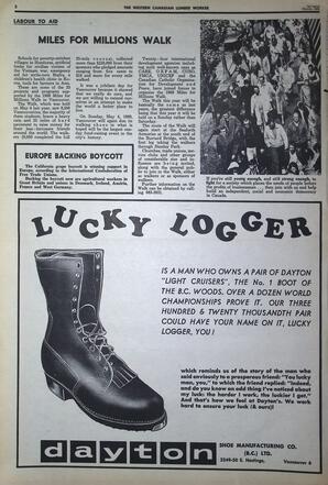   The Western Canadian Lumber Worker, Vol. XXXVII, No. 5, 2nd Issue Mar. 1969   , page 2