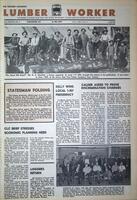 The Western Canadian Lumber Worker, Vol. XXXVII, No. 4, 1st Issue Mar. 1969
