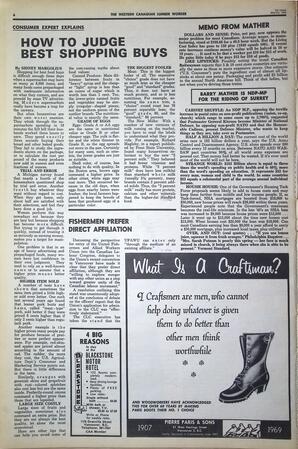   The Western Canadian Lumber Worker, Vol. XXXVII, No. 4, 1st Issue Mar. 1969   , page 6