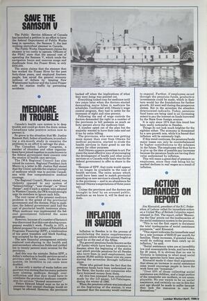   The Western Canadian Lumber Worker, Vol. XLVIII No. 4, Apr. 1980   , page 3