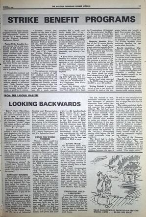   The Western Canadian Lumber Worker, Vol. XXXVI, No. 17, 1st Issue Sep. 1968   , page 13