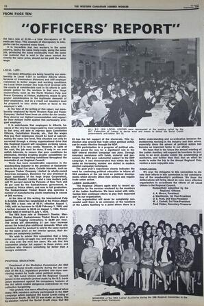   The Western Canadian Lumber Worker, Vol. XXXVI, No. 17, 1st Issue Sep. 1968   , page 12