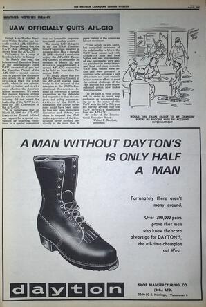   The Western Canadian Lumber Worker, Vol. XXXVI, No. 16, 2nd Issue Aug. 1968   , page 2