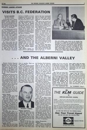   The Western Canadian Lumber Worker, Vol. XXXVI, No. 14, 2nd Issue Jul. 1968   , page 5