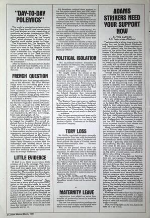   The Western Canadian Lumber Worker, Vol. XLVIII No. 3, Mar. 1980   , page 2