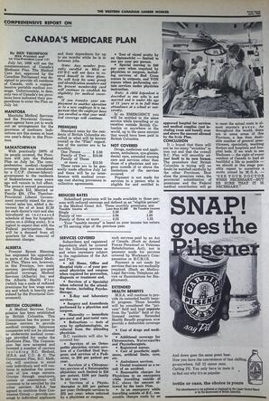   The Western Canadian Lumber Worker, Vol. XXXVI, No. 11, 1st Issue Jun. 1968   , page 8