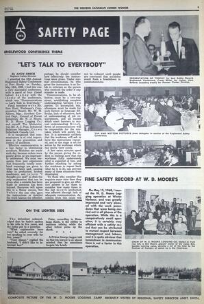   The Western Canadian Lumber Worker, Vol. XXXVI, No. 10, 2nd Issue May 1968   , page 9