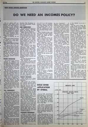   The Western Canadian Lumber Worker, Vol. XXXVI, No. 8, 2nd Issue Apr. 1968   , page 11