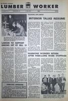 The Western Canadian Lumber Worker, Vol. XXXVI, No. 7, 1st Issue Apr. 1968