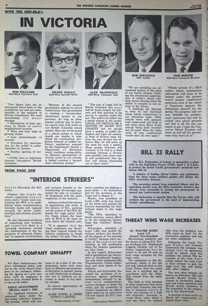   The Western Canadian Lumber Worker, Vol. XXXVI, No. 6, 2nd Issue Mar. 1968   , page 8