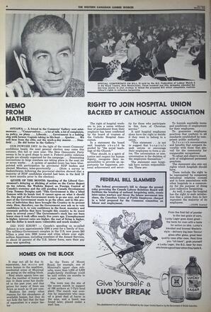   The Western Canadian Lumber Worker, Vol. XXXVI, No. 5, 1st Issue, Mar. 1968   , page 4