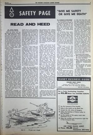   The Western Canadian Lumber Worker, Vol. XXXVI, No. 4, 2nd Issue Feb. 1968   , page 5