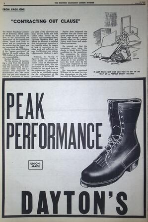   The Western Canadian Lumber Worker, Vol. XXXVI, No. 3, 1st Issue Feb. 1968   , page 2