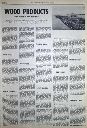   The Western Canadian Lumber Worker, Vol. XXXVI, No. 2, 2nd Issue Jan. 1968   , page 5