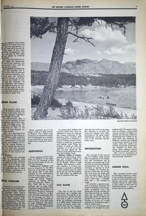   The Western Canadian Lumber Worker, Vol. XXXVI, No. 23, 1st Issue Dec. 1967   , page 7