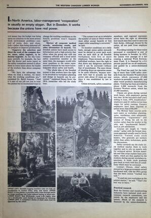   The Western Canadian Lumber Worker, Vol. XLVII No. 8, Nov.-Dec. 1979   , page 12