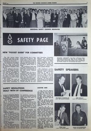   The Western Canadian Lumber Worker, Vol. XXXVI, No. 19, 1st Issue Oct. 1967   , page 5