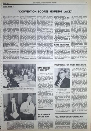   The Western Canadian Lumber Worker, Vol. XXXVI, No. 19, 1st Issue Oct. 1967   , page 3