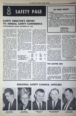   The Western Canadian Lumber Worker, Vol. XXXVI, No. 18, 2nd Issue Sep. 1967   , page 4