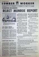The Western Canadian Lumber Worker, Vol. XXXVI, No. 17, 1st Issue Sep. 1967