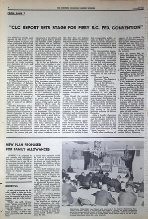   The Western Canadian Lumber Worker, Vol. XXXVI, No. 17, 1st Issue Sep. 1967   , page 8