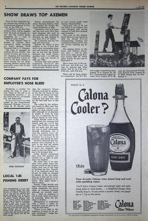   The Western Canadian Lumber Worker, Vol. XXXVI, No. 15, 1st Issue Aug. 1967   , page 6