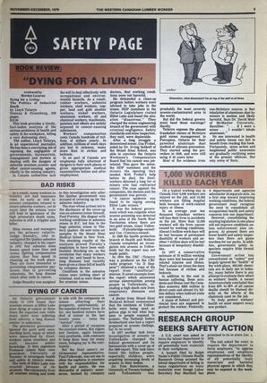   The Western Canadian Lumber Worker, Vol. XLVII No. 8, Nov.-Dec. 1979   , page 5