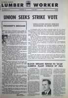The Western Canadian Lumber Worker, Vol. XXXVI, No. 14, 2nd Issue Jul. 1967