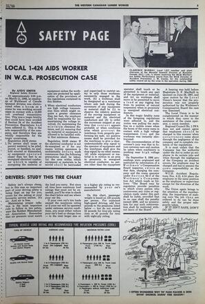   The Western Canadian Lumber Worker, Vol. XXXVI, No. 14, 2nd Issue Jul. 1967   , page 5