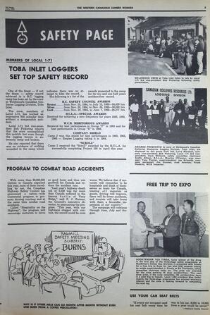   The Western Canadian Lumber Worker, Vol. XXXVI, No. 13, 1st Issue Jul. 1967   , page 5