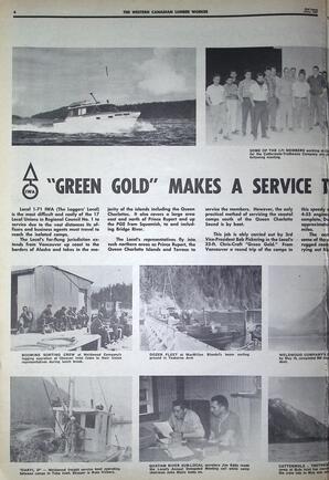   The Western Canadian Lumber Worker, Vol. XXXVI, No. 12, 2nd Issue Jun. 1967   , page 6