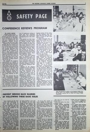   The Western Canadian Lumber Worker, Vol. XXXVI, No. 12, 2nd Issue Jun. 1967   , page 5