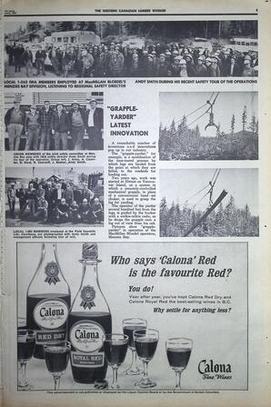   The Western Canadian Lumber Worker, Vol. XXXVI, No. 11, 1st Issue Jun. 1967   , page 5