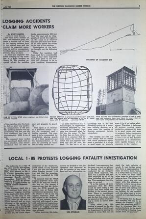   The Western Canadian Lumber Worker, Vol. XXXVI, No. 7, 1st Issue Apr. 1967   , page 5