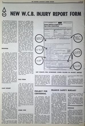   The Western Canadian Lumber Worker, Vol. XXXVI, No. 5, 1st Issue Mar. 1967   , page 4