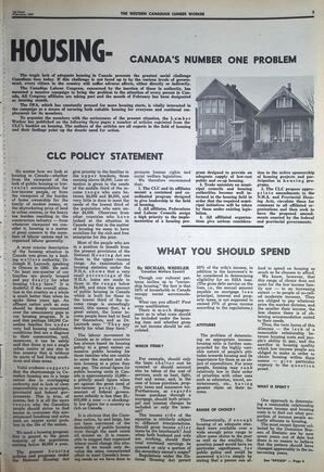   The Western Canadian Lumber Worker, Vol. XXXVI, No. 3, 1st Issue Feb. 1967   , page 5