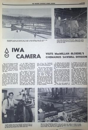   The Western Canadian Lumber Worker, Vol. XXXIV, No. 1, 1st Issue Jan. 1967   , page 4