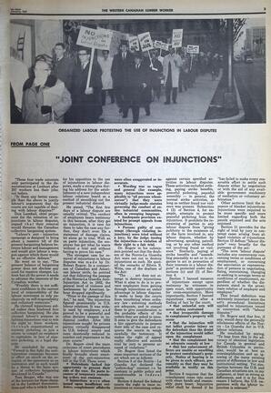   The Western Canadian Lumber Worker, Vol. XXXIV, No. 1, 1st Issue Jan. 1967   , page 3