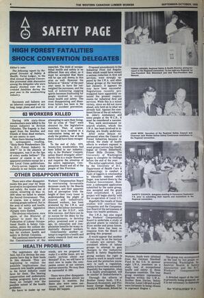   The Western Canadian Lumber Worker, Vol. XLVII No. 7, Sep.-Oct 1979   , page 4