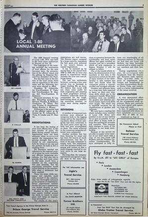   The Western Canadian Lumber Worker, Vol. XXXIII, No. 21, 2nd Issue Oct. 1966   , page 5