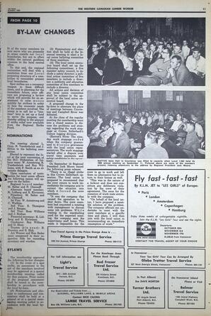   The Western Canadian Lumber Worker, Vol. XXXIII, No. 20, 1st Issue Oct. 1966   , page 11