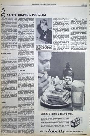   The Western Canadian Lumber Worker, Vol. XXXIII, No. 20, 1st Issue Oct. 1966   , page 8
