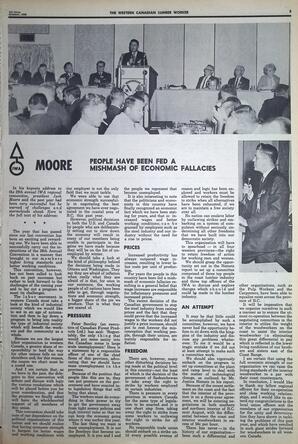   The Western Canadian Lumber Worker, Vol. XXXIII, No. 20, 1st Issue Oct. 1966   , page 3