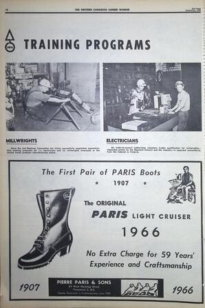   The Western Canadian Lumber Worker, Vol. XXXIII, No. 19, 2nd Issue Sep. 1966   , page 12