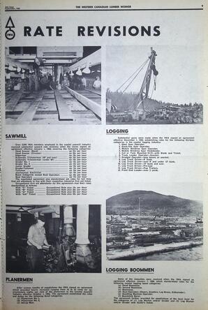   The Western Canadian Lumber Worker, Vol. XXXIII, No. 19, 2nd Issue Sep. 1966   , page 9