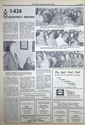   The Western Canadian Lumber Worker, Vol. XXXIII, No. 18, 1st Issue Sep. 1966   , page 8